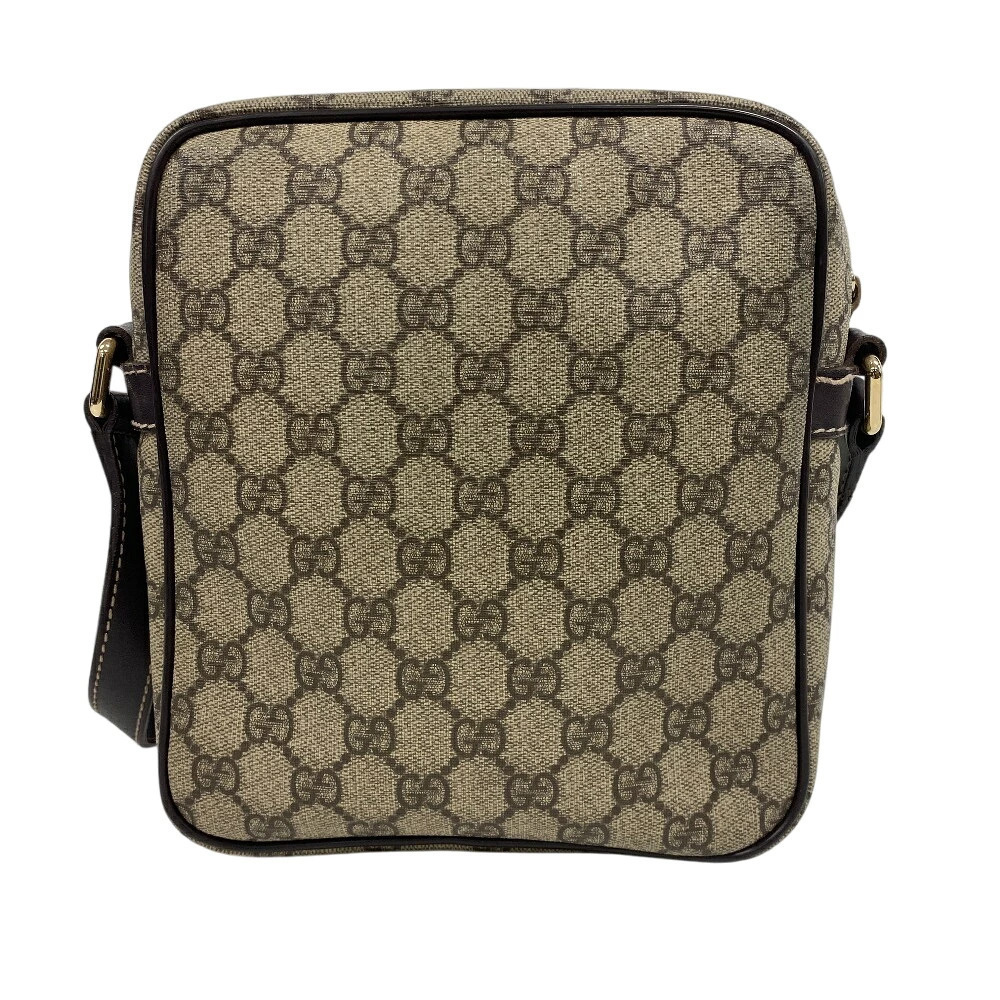 Gucci Bag GG Brown Shoulder Crossbody Handbag Supreme